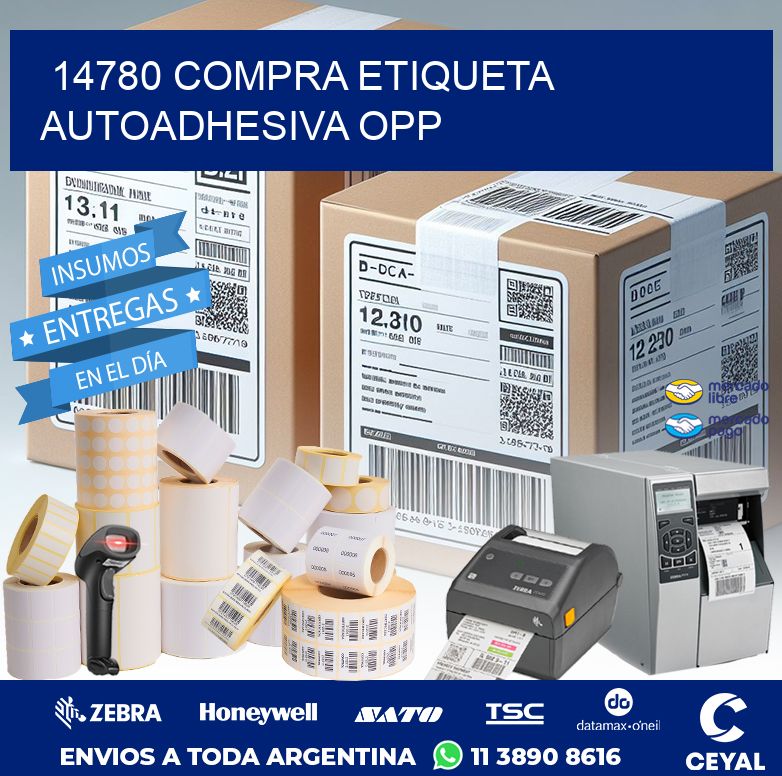 14780 COMPRA ETIQUETA AUTOADHESIVA OPP