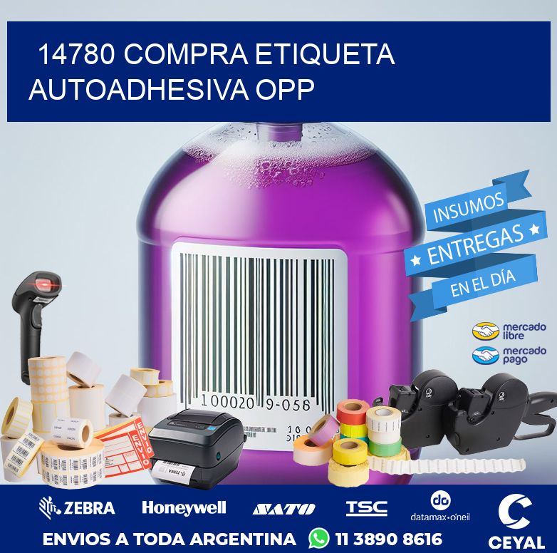 14780 COMPRA ETIQUETA AUTOADHESIVA OPP
