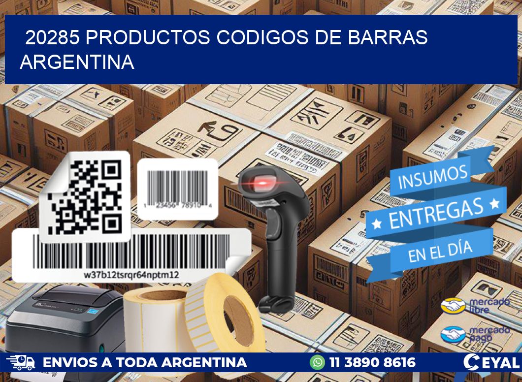 20285 productos codigos de barras argentina
