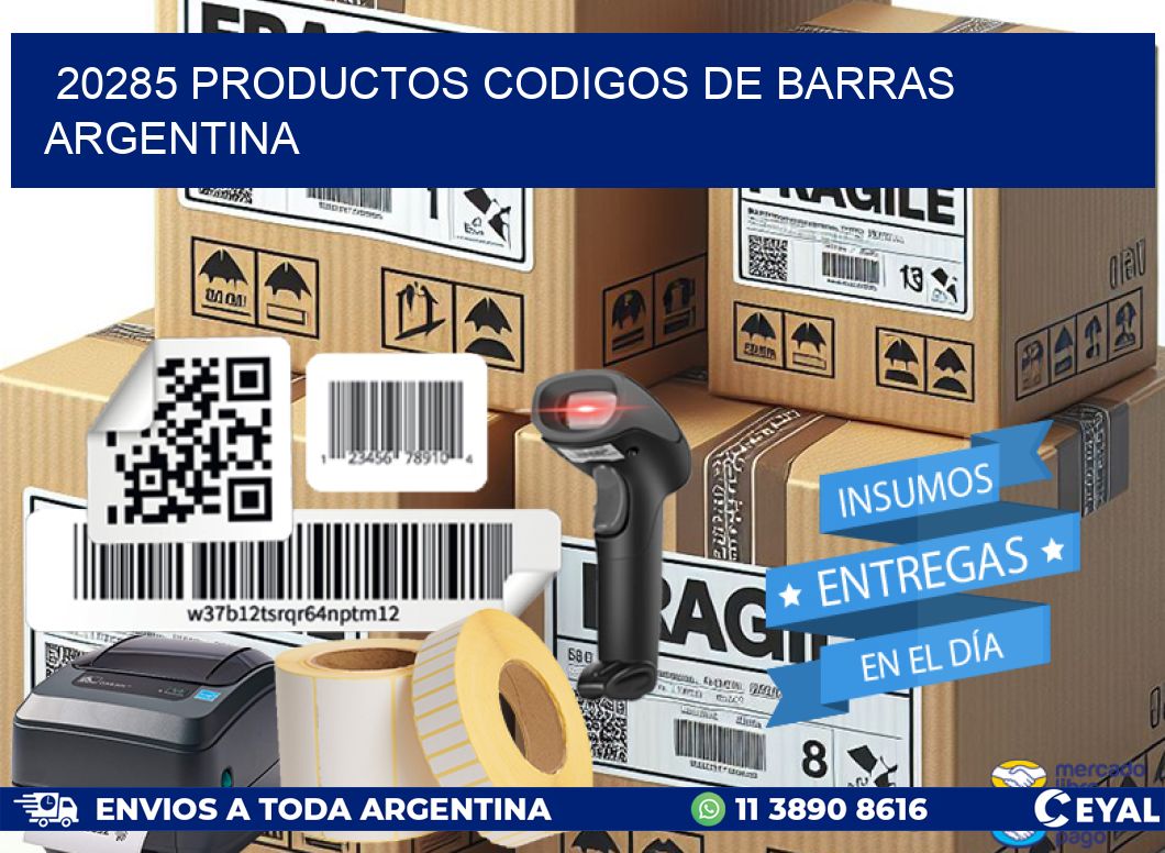 20285 productos codigos de barras argentina