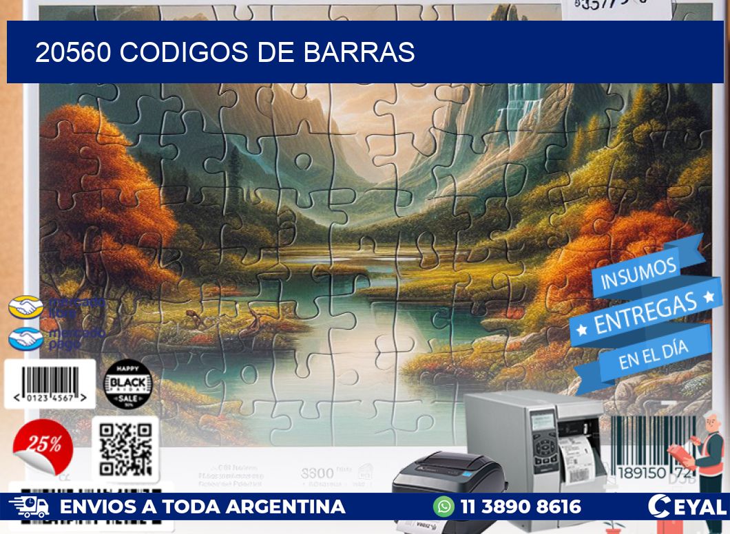20560 codigos de barras