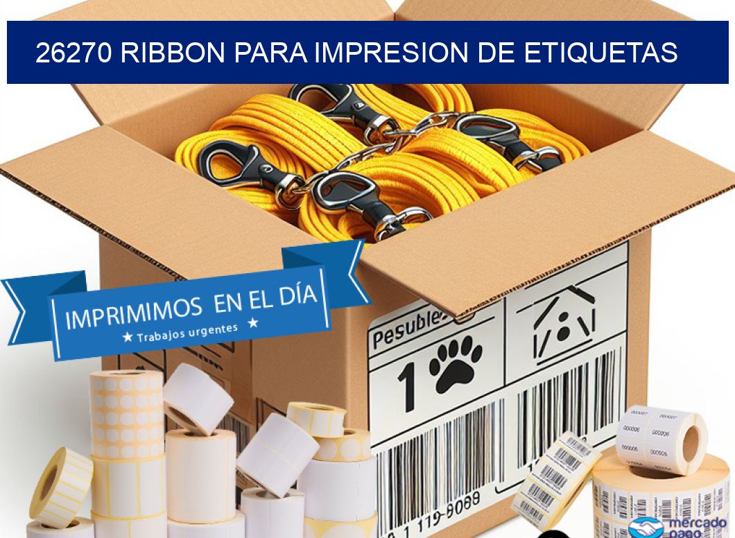 26270 RIBBON PARA IMPRESION DE ETIQUETAS