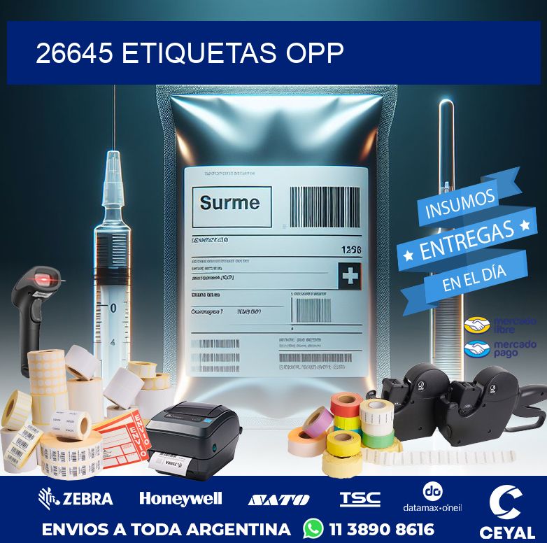 26645 ETIQUETAS OPP