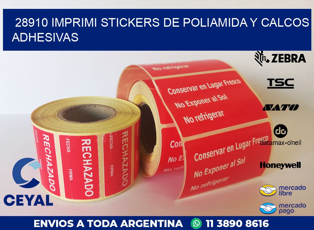 28910 IMPRIMI STICKERS DE POLIAMIDA Y CALCOS ADHESIVAS