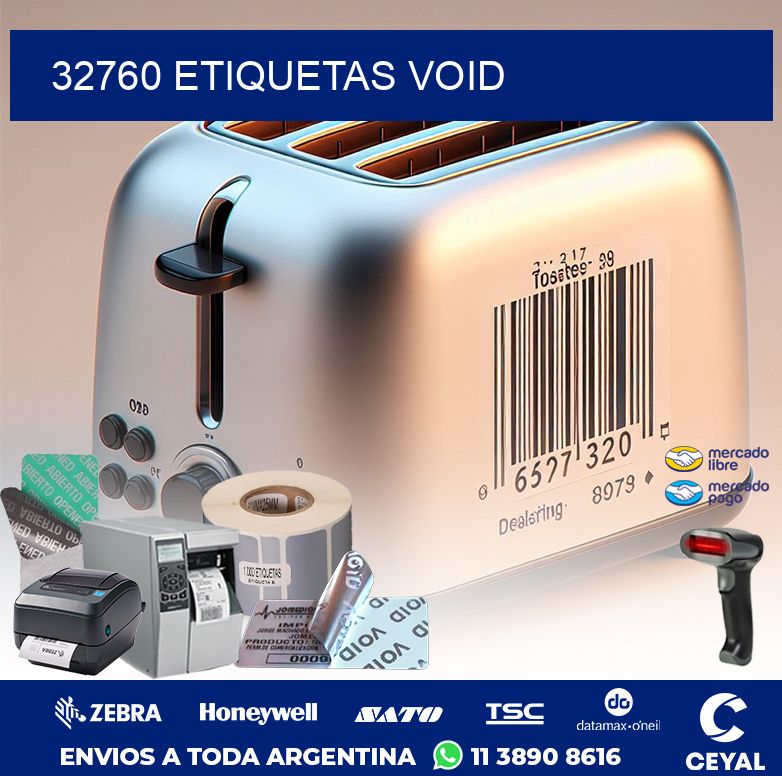 32760 ETIQUETAS VOID