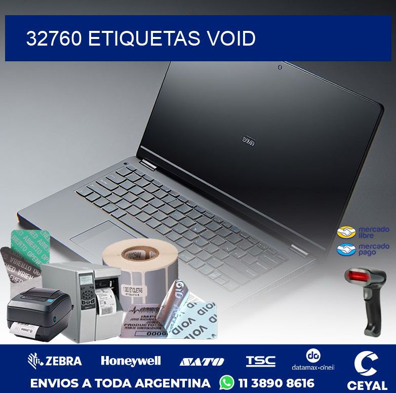 32760 ETIQUETAS VOID
