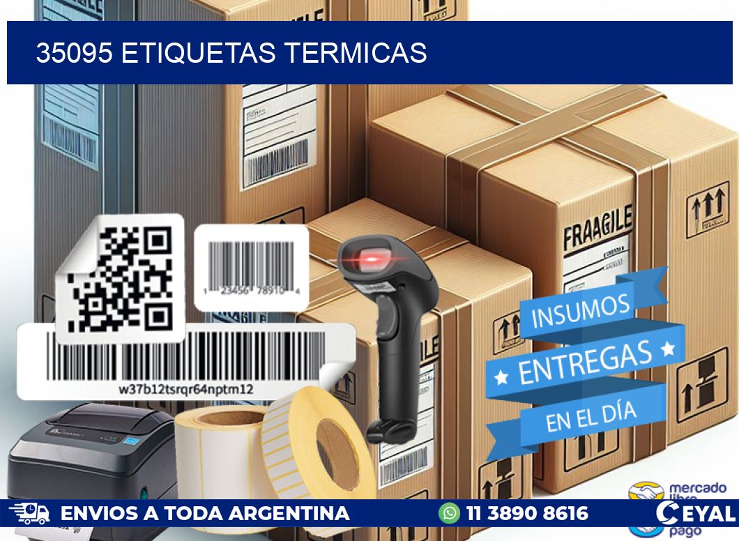 35095 ETIQUETAS TERMICAS