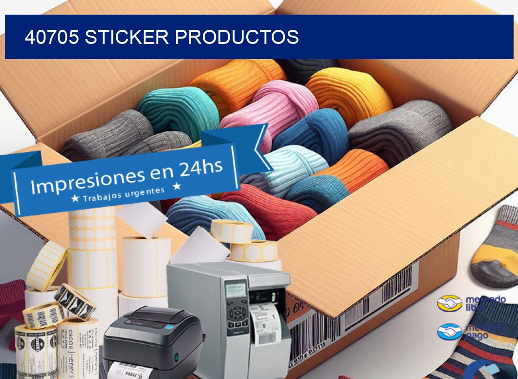 40705 Sticker productos
