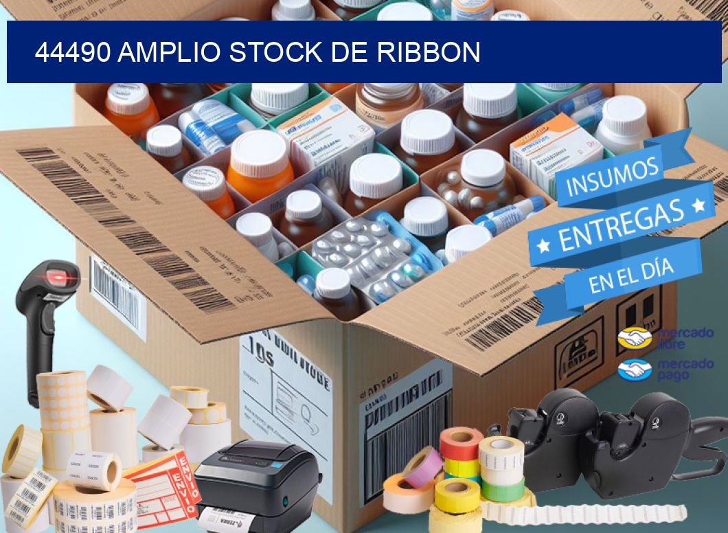 44490 AMPLIO STOCK DE RIBBON