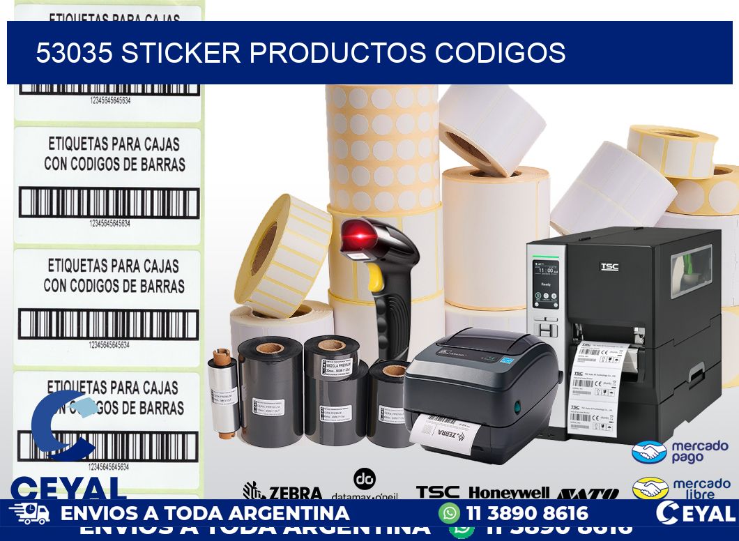 53035 sticker productos codigos