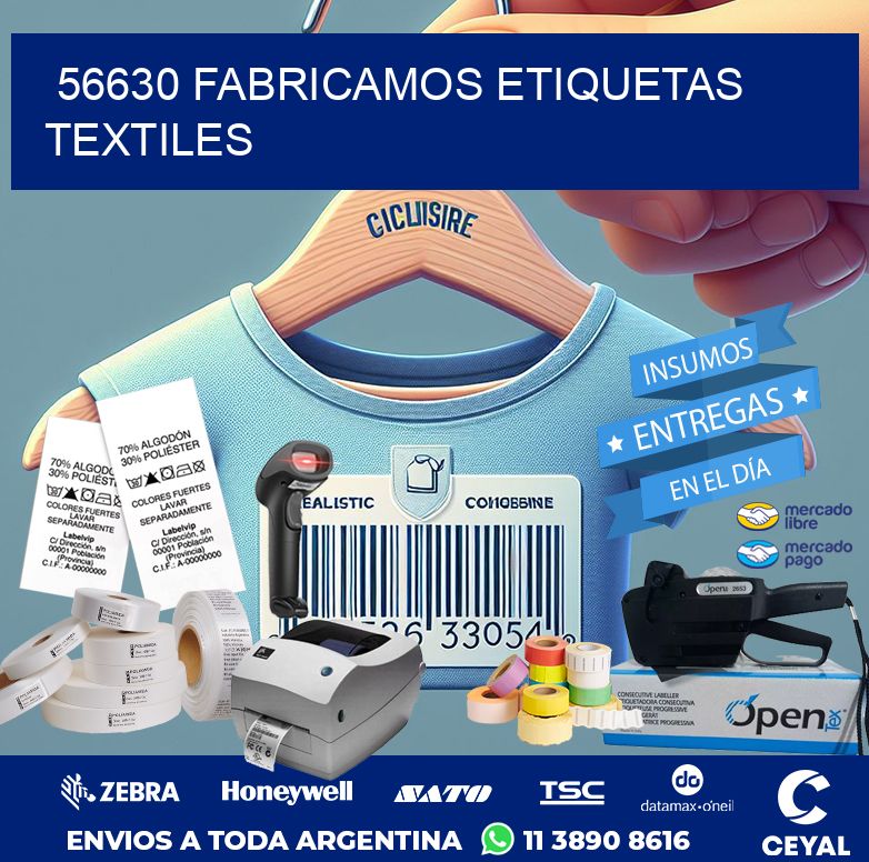 56630 FABRICAMOS ETIQUETAS TEXTILES
