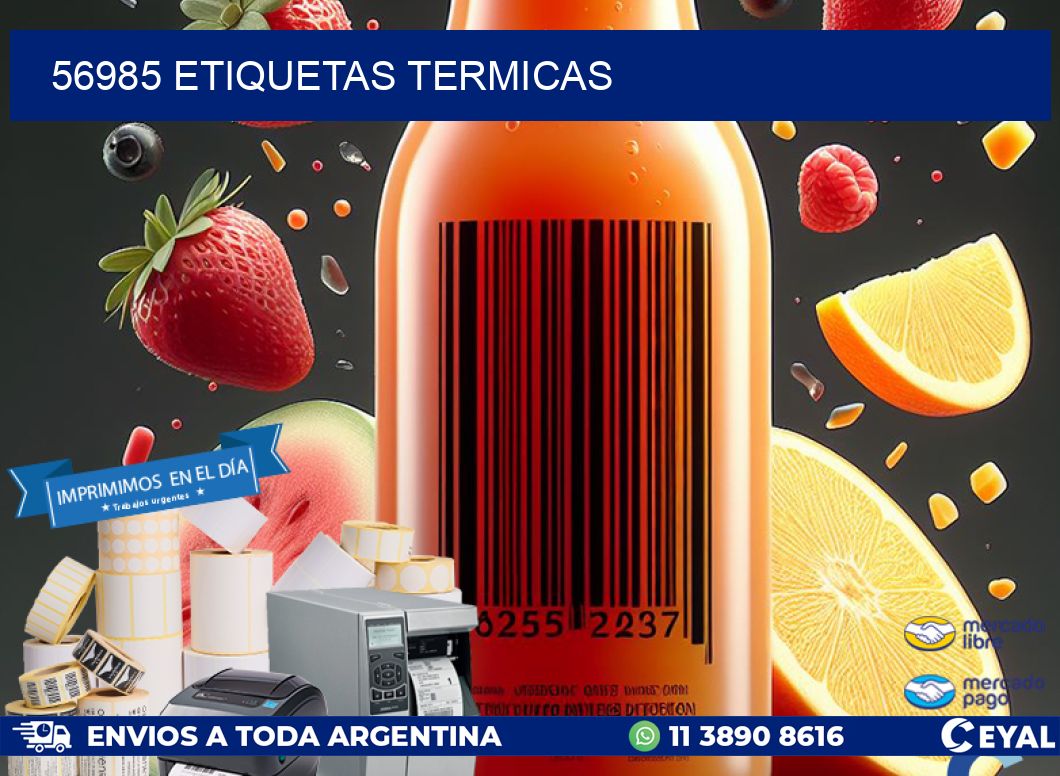 56985 ETIQUETAS TERMICAS