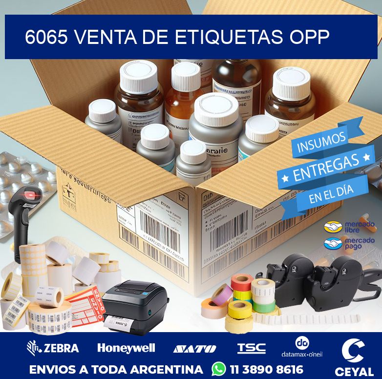 6065 VENTA DE ETIQUETAS OPP