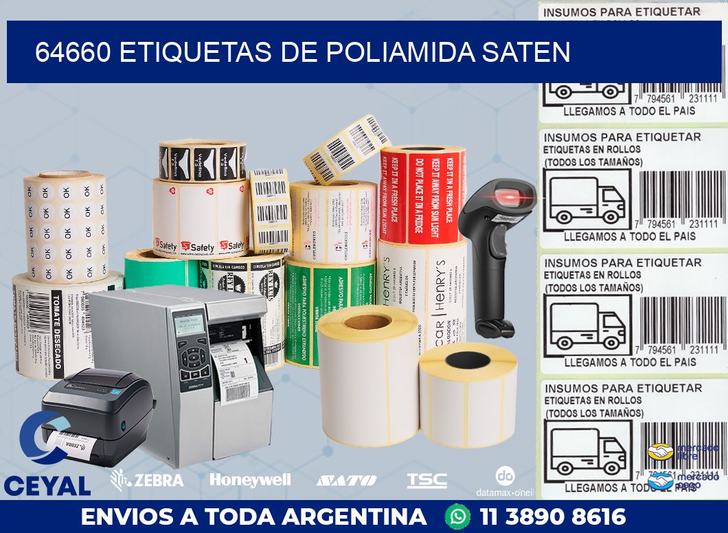 64660 ETIQUETAS DE POLIAMIDA SATEN