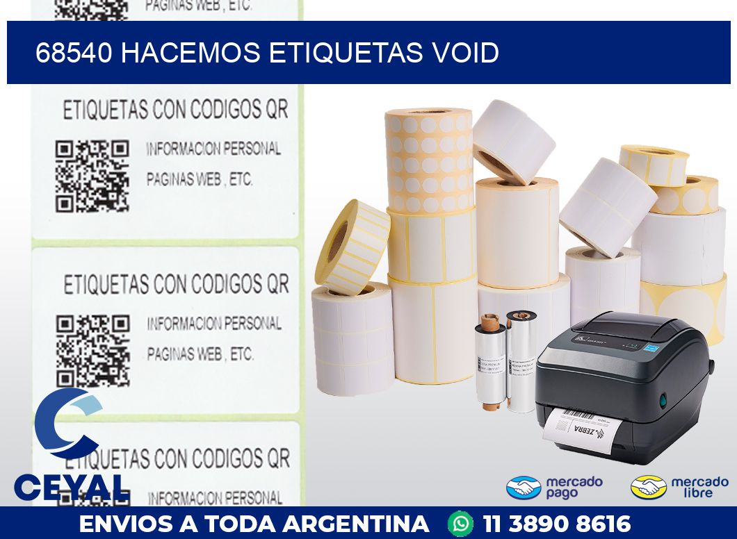68540 HACEMOS ETIQUETAS VOID