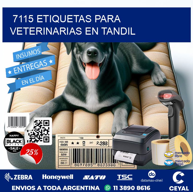 7115 ETIQUETAS PARA VETERINARIAS EN TANDIL