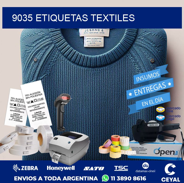 9035 ETIQUETAS TEXTILES