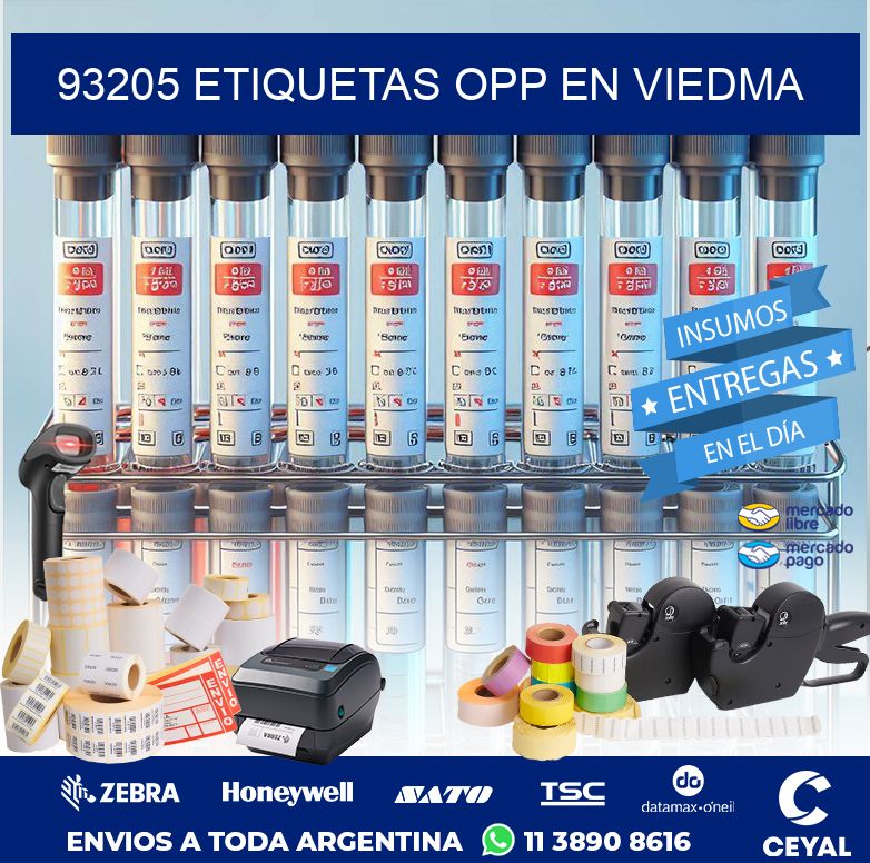 93205 ETIQUETAS OPP EN VIEDMA