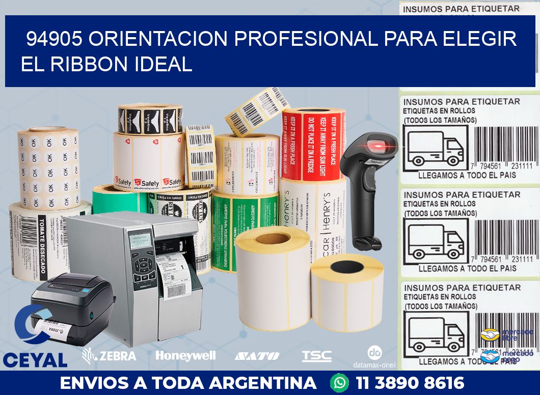 94905 ORIENTACION PROFESIONAL PARA ELEGIR EL RIBBON IDEAL
