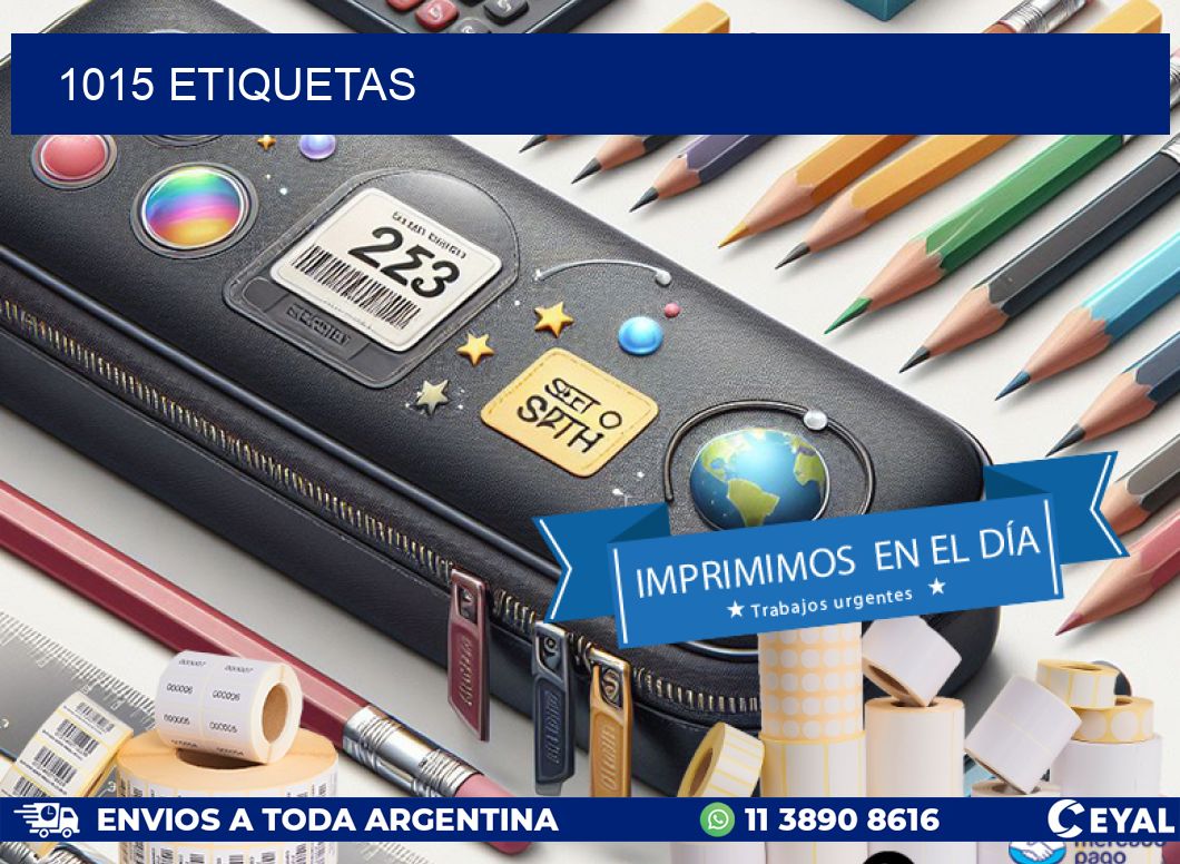 1015 ETIQUETAS