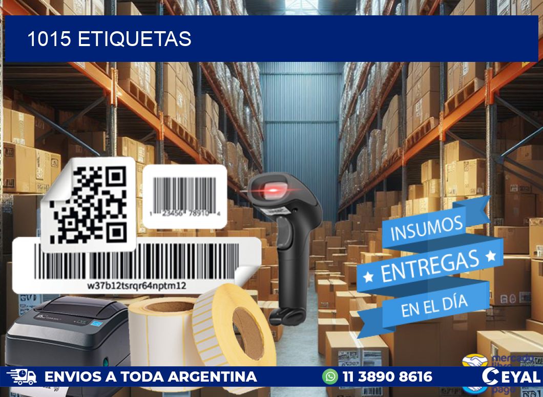 1015 ETIQUETAS