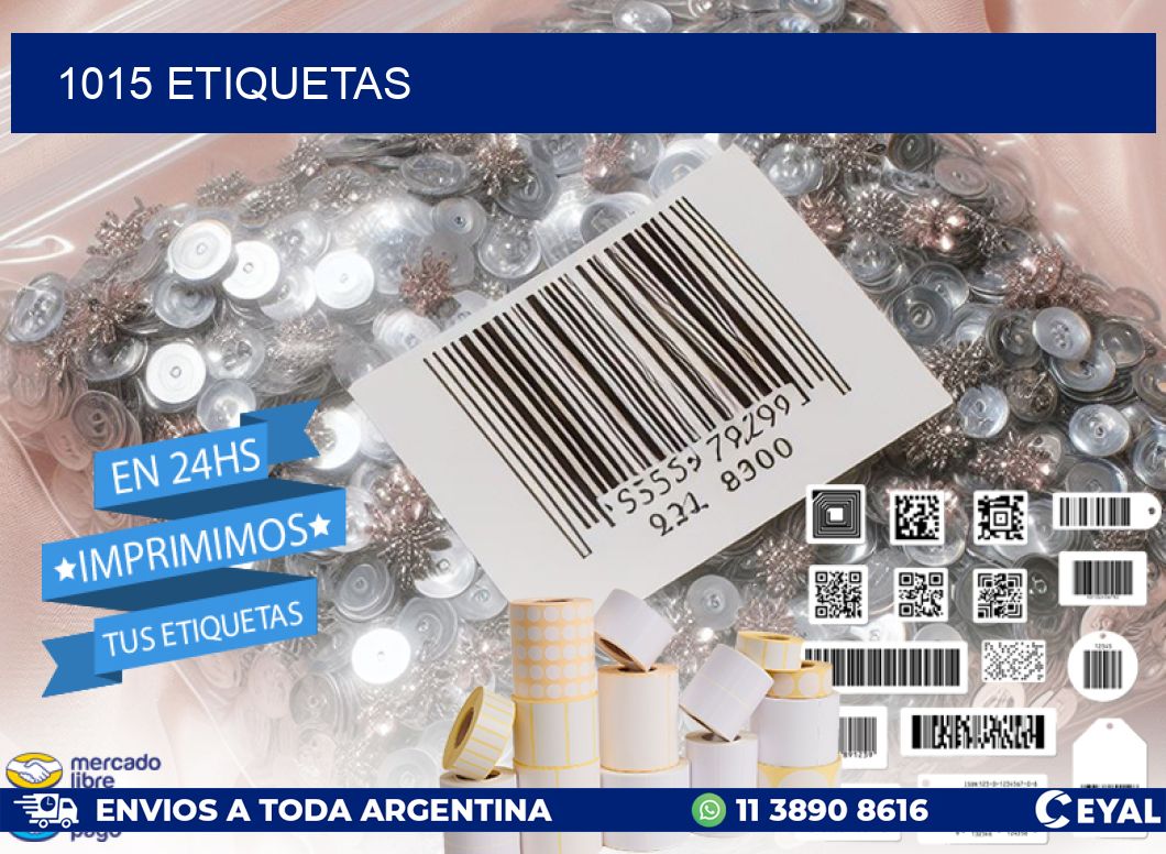1015 ETIQUETAS