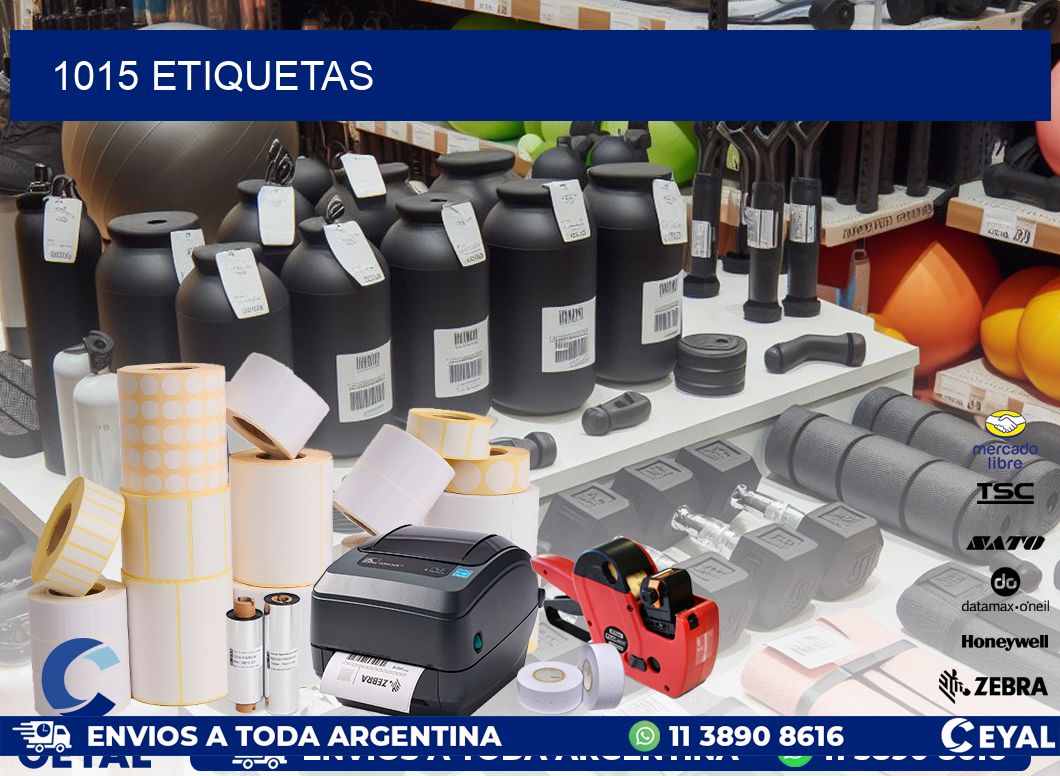 1015 ETIQUETAS