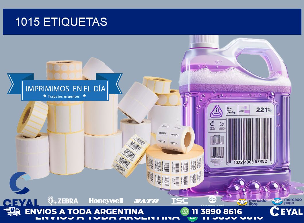 1015 ETIQUETAS