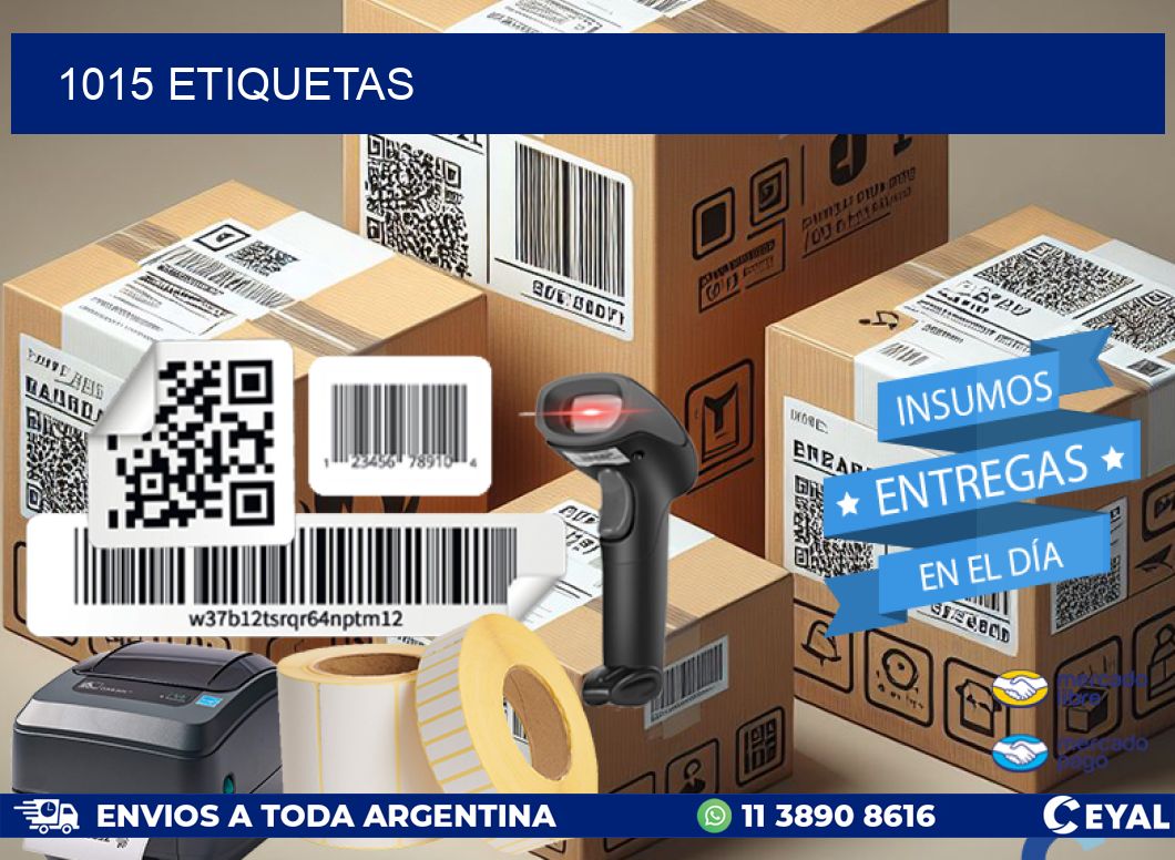 1015 ETIQUETAS