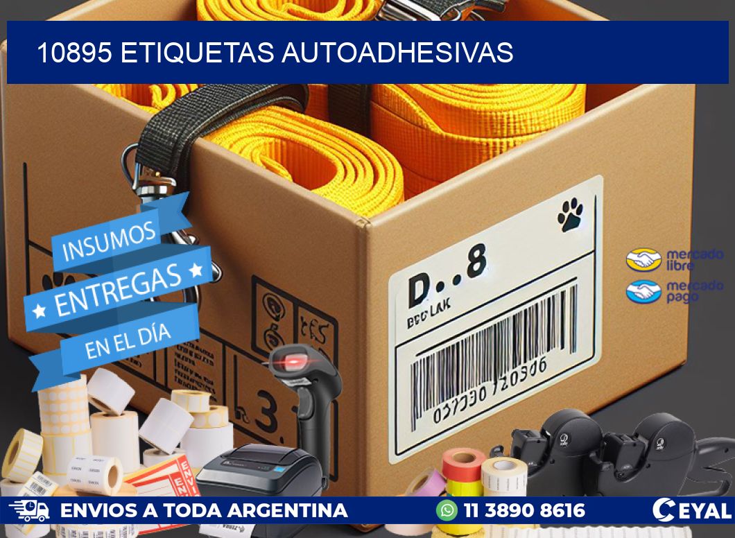 10895 ETIQUETAS AUTOADHESIVAS