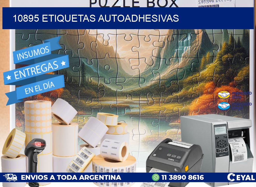 10895 ETIQUETAS AUTOADHESIVAS