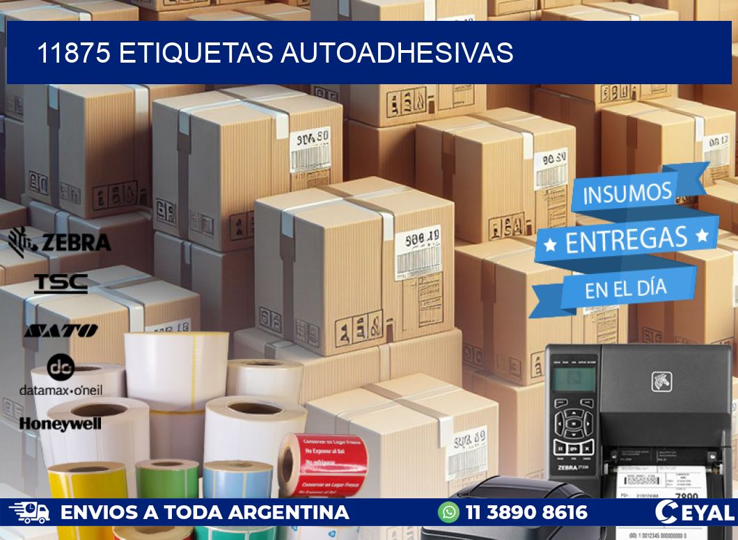 11875 ETIQUETAS AUTOADHESIVAS