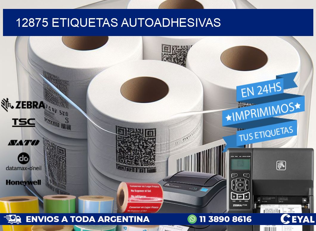 12875 ETIQUETAS AUTOADHESIVAS