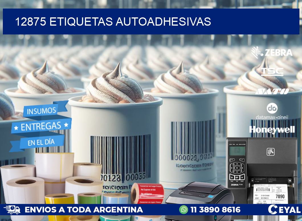 12875 ETIQUETAS AUTOADHESIVAS