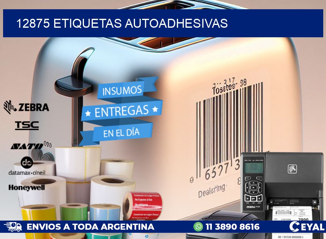 12875 ETIQUETAS AUTOADHESIVAS