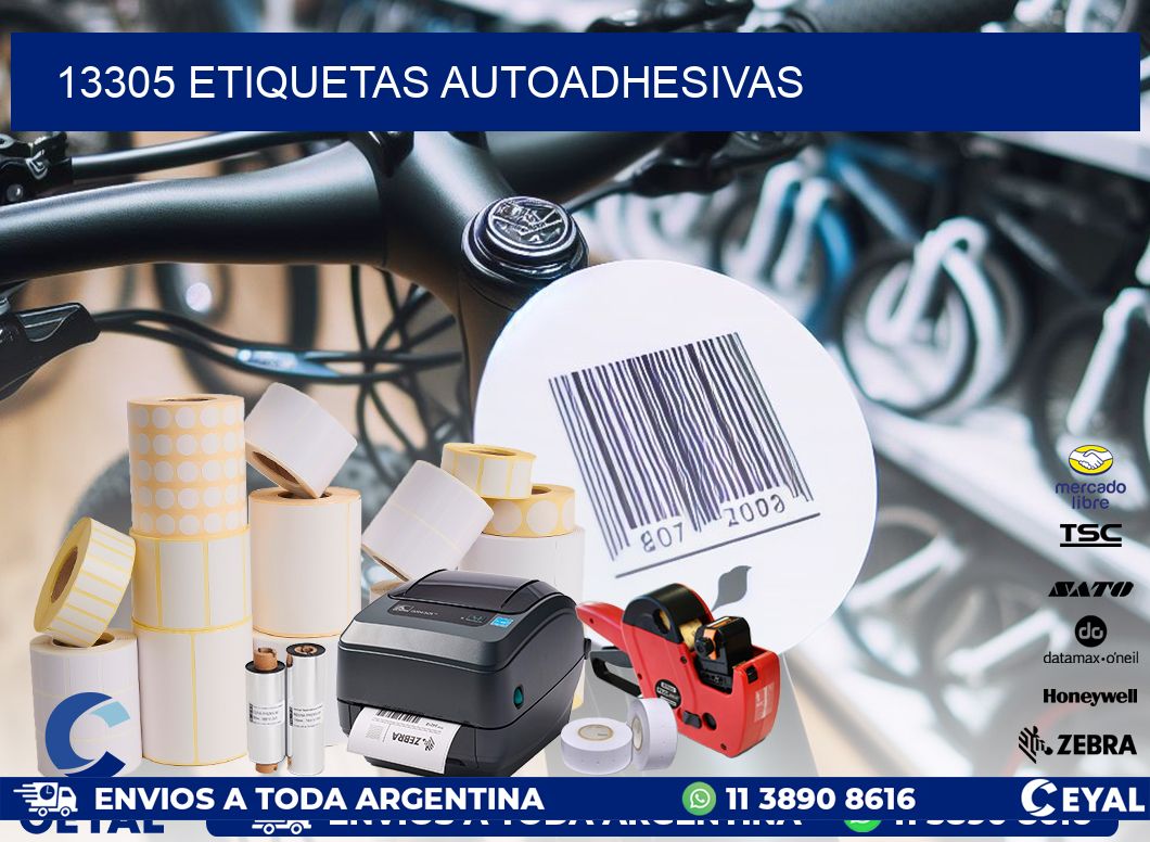 13305 ETIQUETAS AUTOADHESIVAS