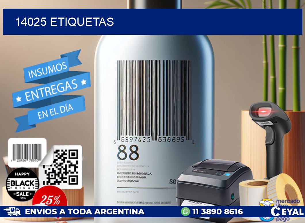 14025 ETIQUETAS