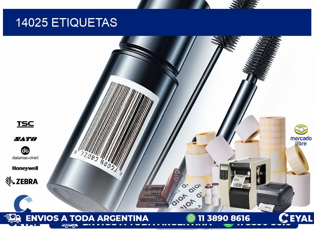 14025 ETIQUETAS