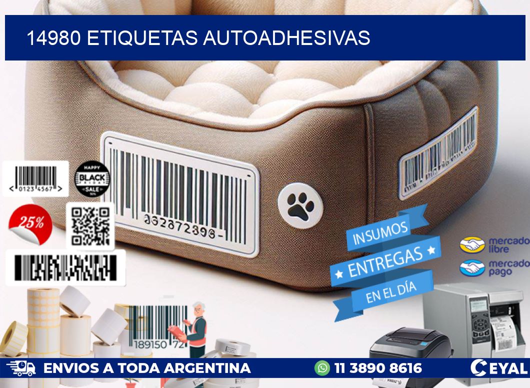 14980 ETIQUETAS AUTOADHESIVAS