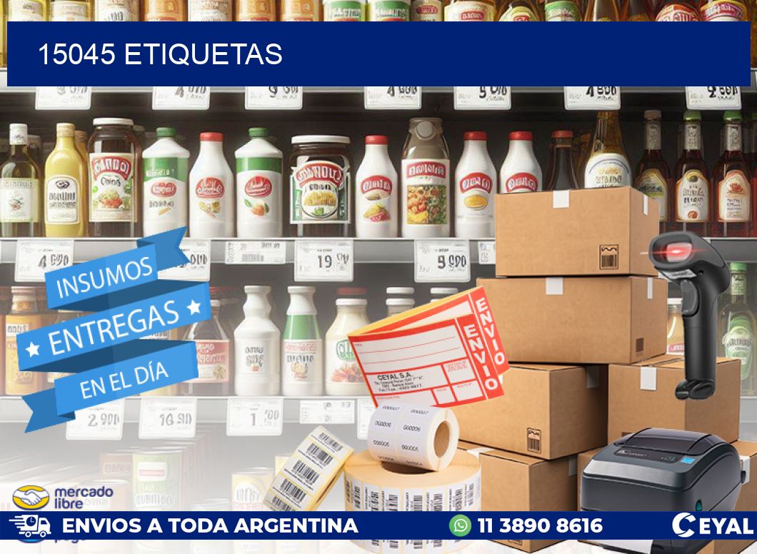 15045 ETIQUETAS