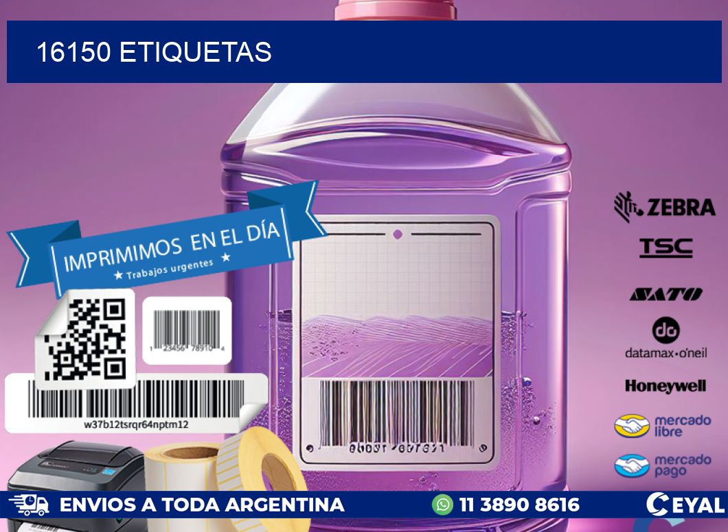 16150 ETIQUETAS