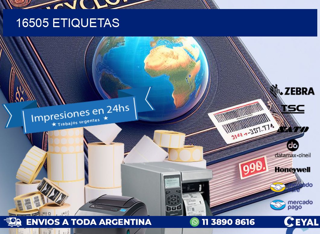 16505 ETIQUETAS