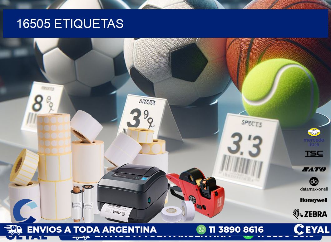 16505 ETIQUETAS