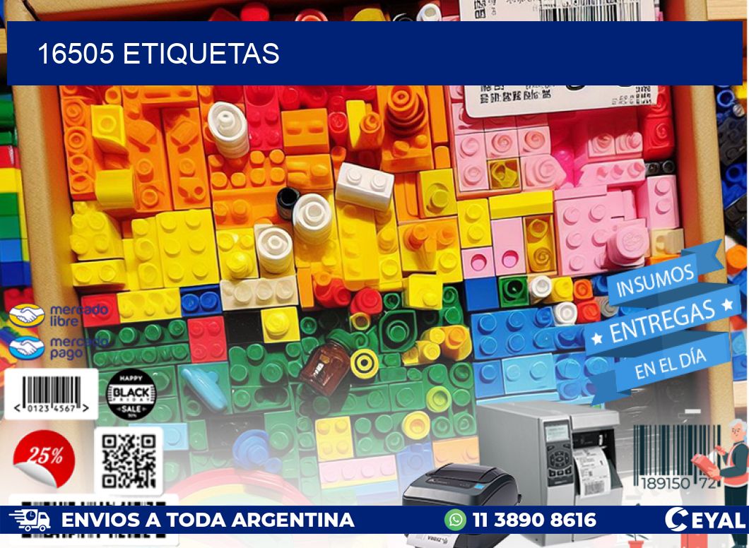 16505 ETIQUETAS