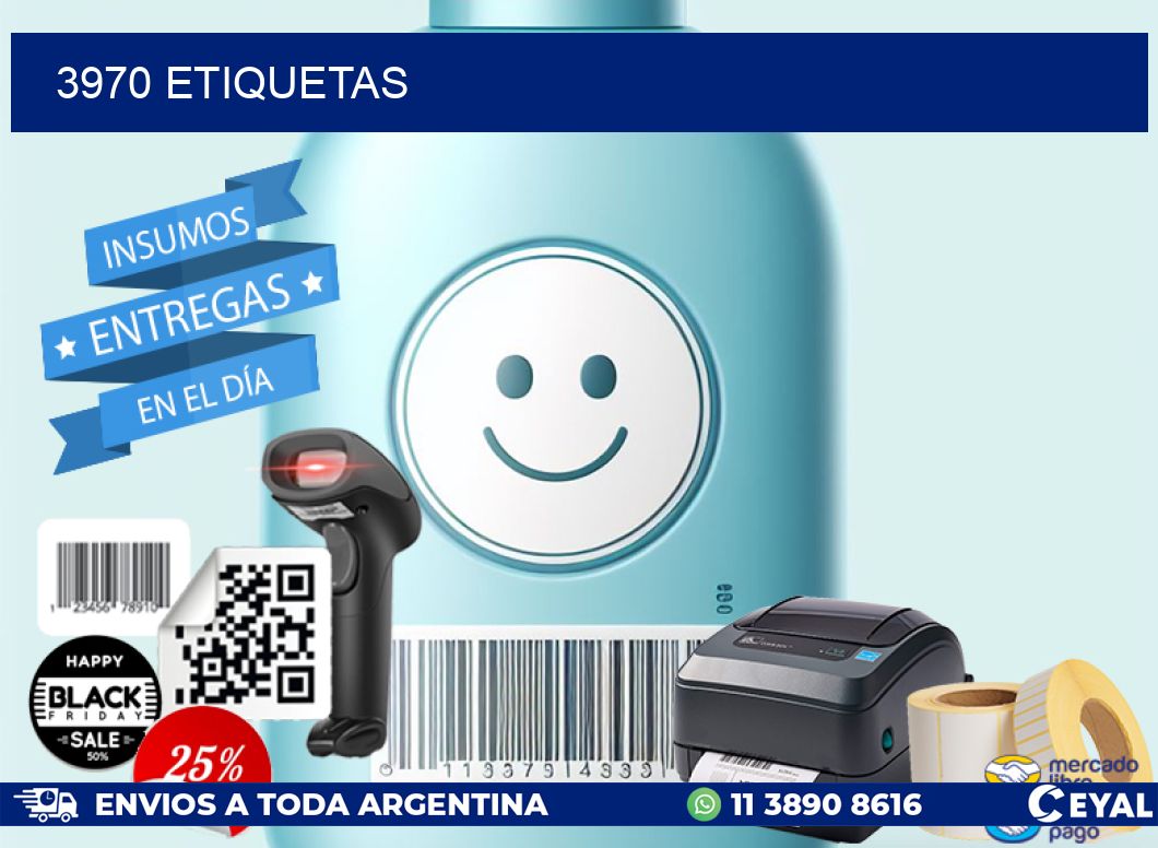 3970 ETIQUETAS