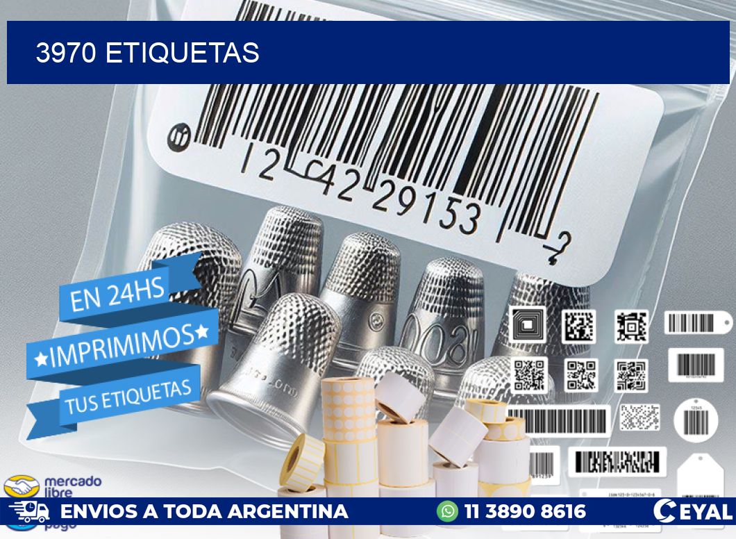 3970 ETIQUETAS