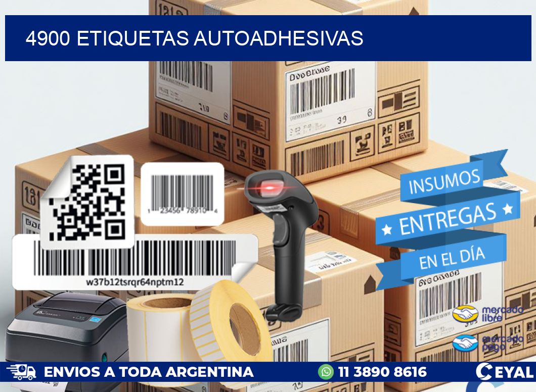 4900 ETIQUETAS AUTOADHESIVAS
