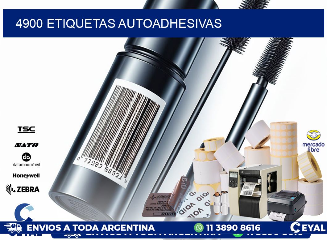 4900 ETIQUETAS AUTOADHESIVAS