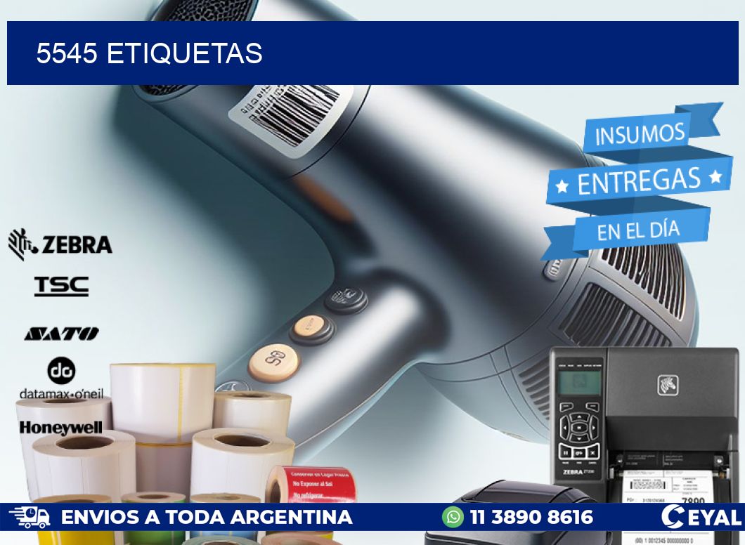 5545 ETIQUETAS