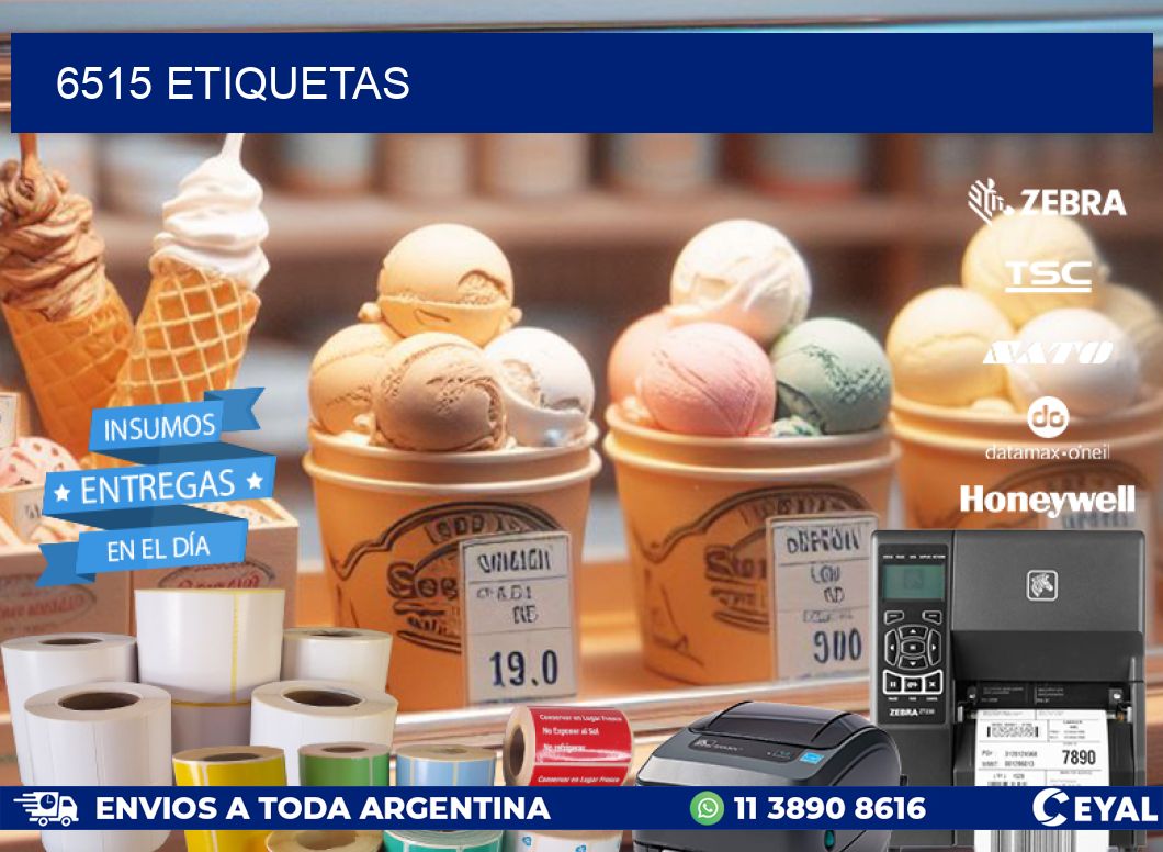 6515 ETIQUETAS
